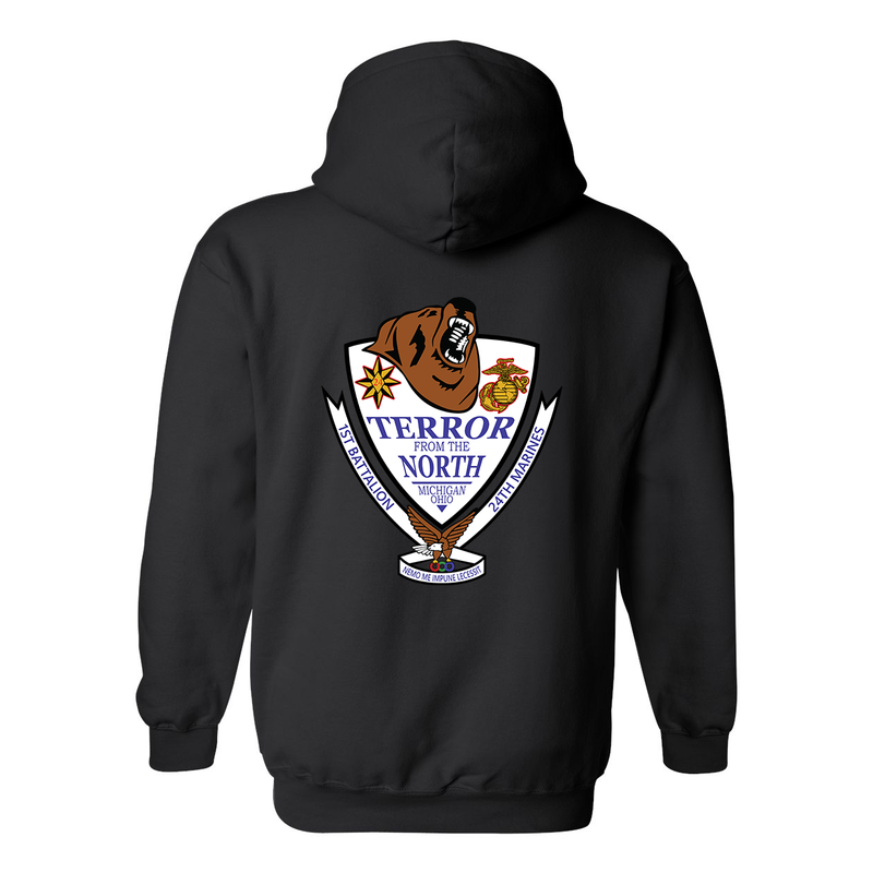 Load image into Gallery viewer, 1st Battalion 24th Marines Hoodie
