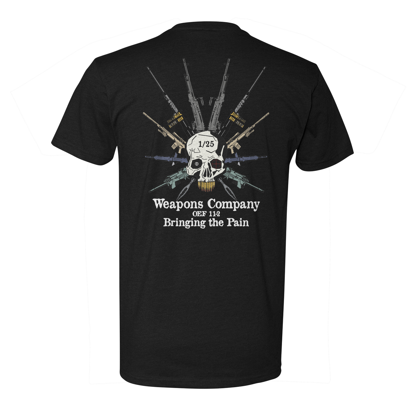 1/25 Weapons Company OEF 11-2 Tee