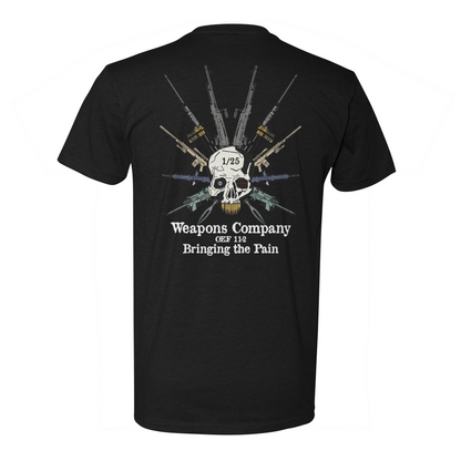 1/25 Weapons Company OEF 11-2 Tee