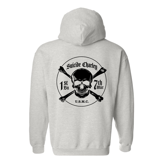 1st Battalion 7th Marines Suicide Charley Hoodie