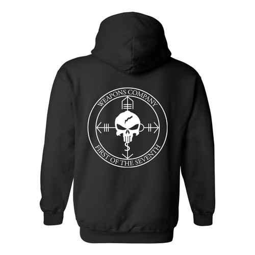 1st Battalion 7th Marines Weapons Company Hoodie