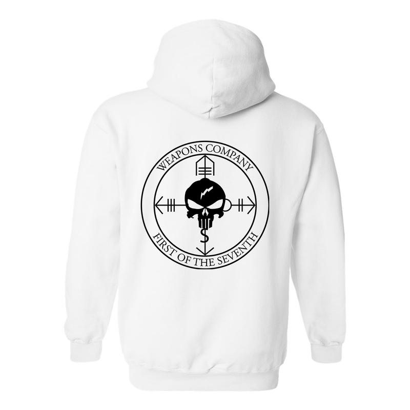 Load image into Gallery viewer, 1st Battalion 7th Marines Weapons Company Hoodie
