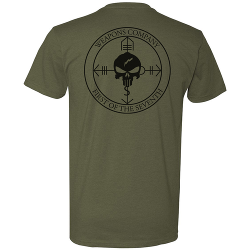 1st Battalion 7th Marines Weapons Company Tee