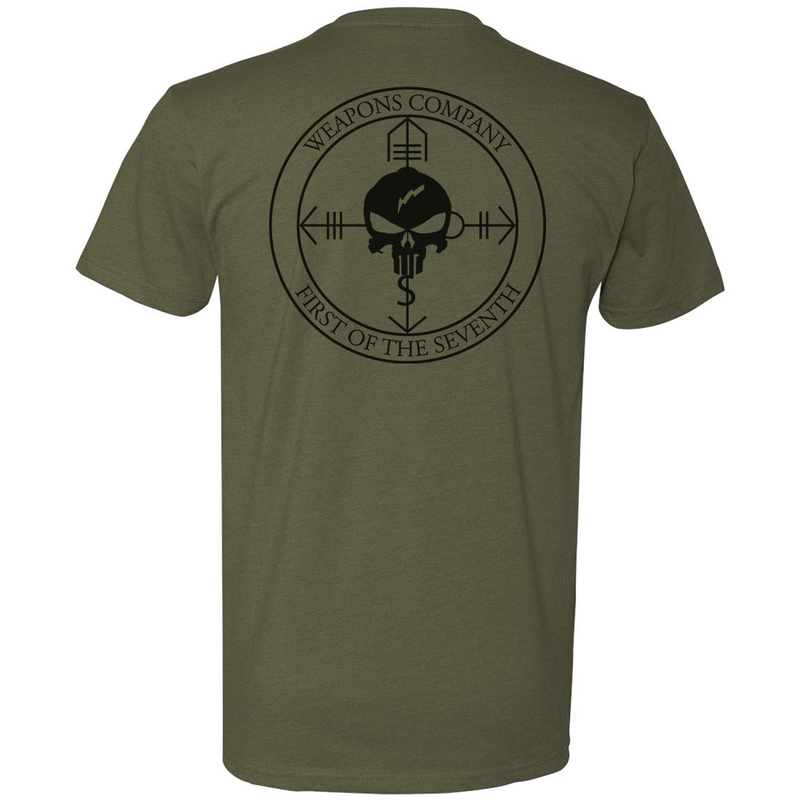 Load image into Gallery viewer, 1st Battalion 7th Marines Weapons Company Tee
