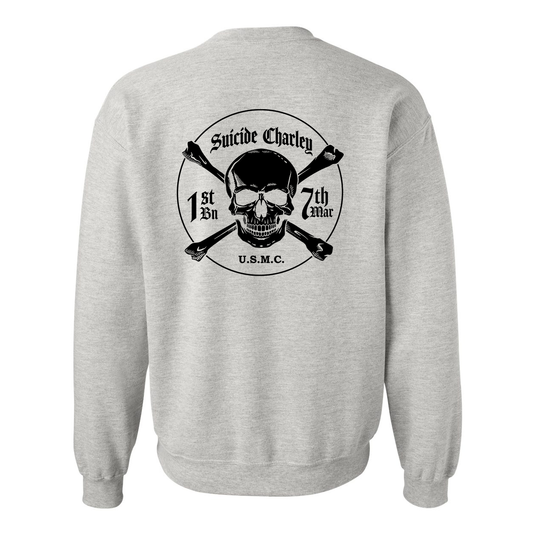 1st Battalion 7th Marines Suicide Charley Sweatshirt