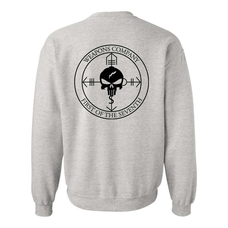 Load image into Gallery viewer, 1st Battalion 7th Marines Weapons Company Sweatshirt
