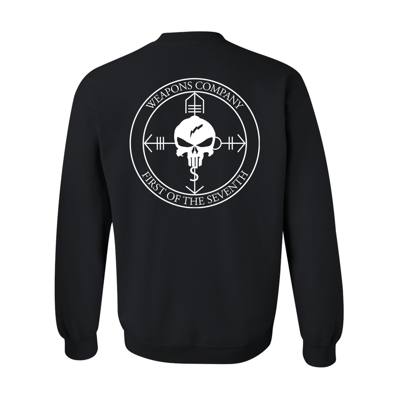 Load image into Gallery viewer, 1st Battalion 7th Marines Weapons Company Sweatshirt
