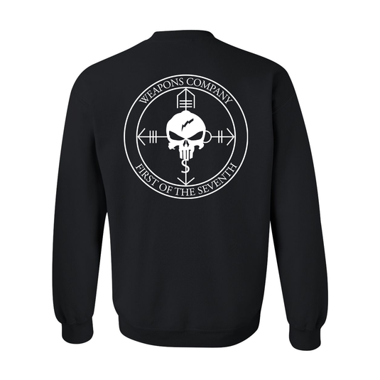 1st Battalion 7th Marines Weapons Company Sweatshirt