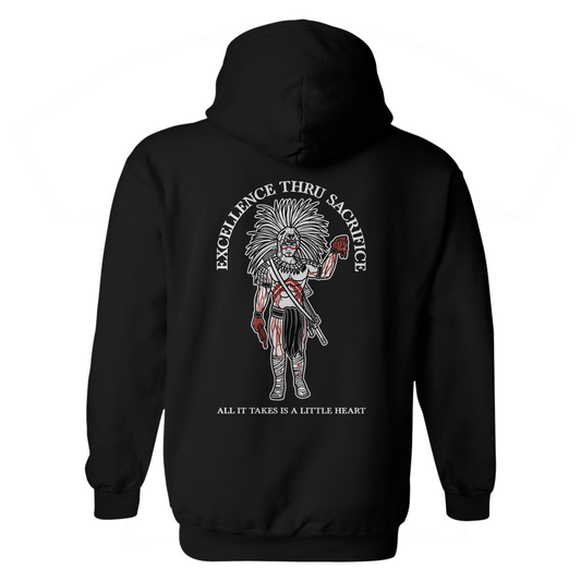 1/8 Aztec "Excellence Through Sacrifice" Hoodie