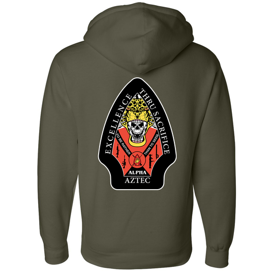 1st Battalion 8th Marines Aztec Company Hoodie