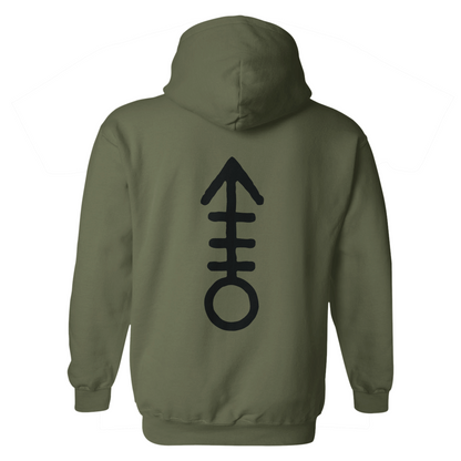 120mm Mortar Symbol Hoodie