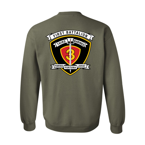 1st Battalion 3d Marines Sweatshirt