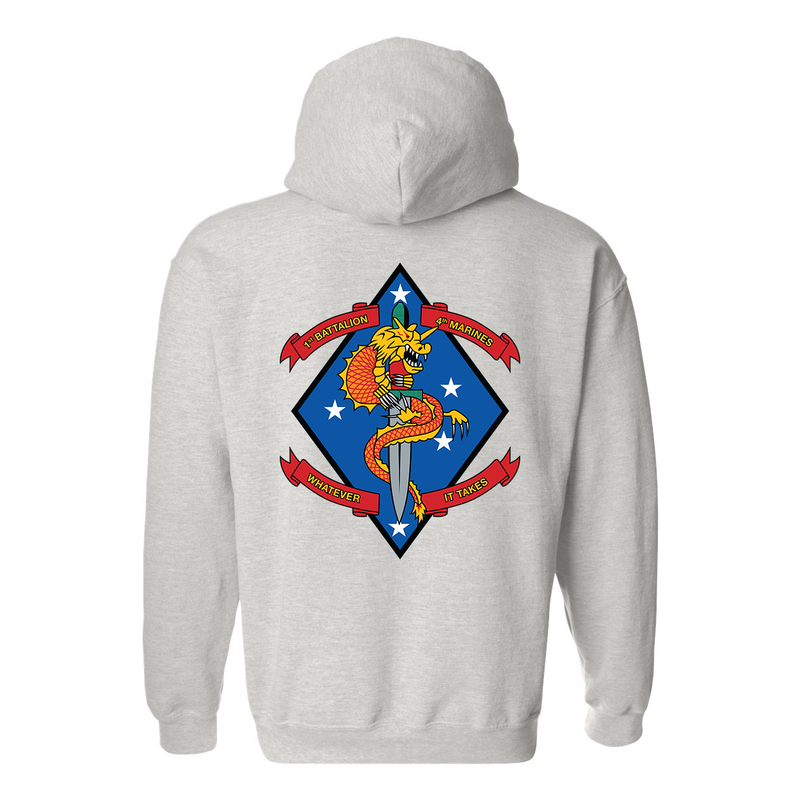 Load image into Gallery viewer, 1st Battalion 4th Marines Hoodie
