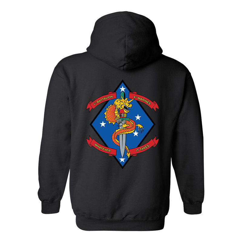 Load image into Gallery viewer, 1st Battalion 4th Marines Hoodie
