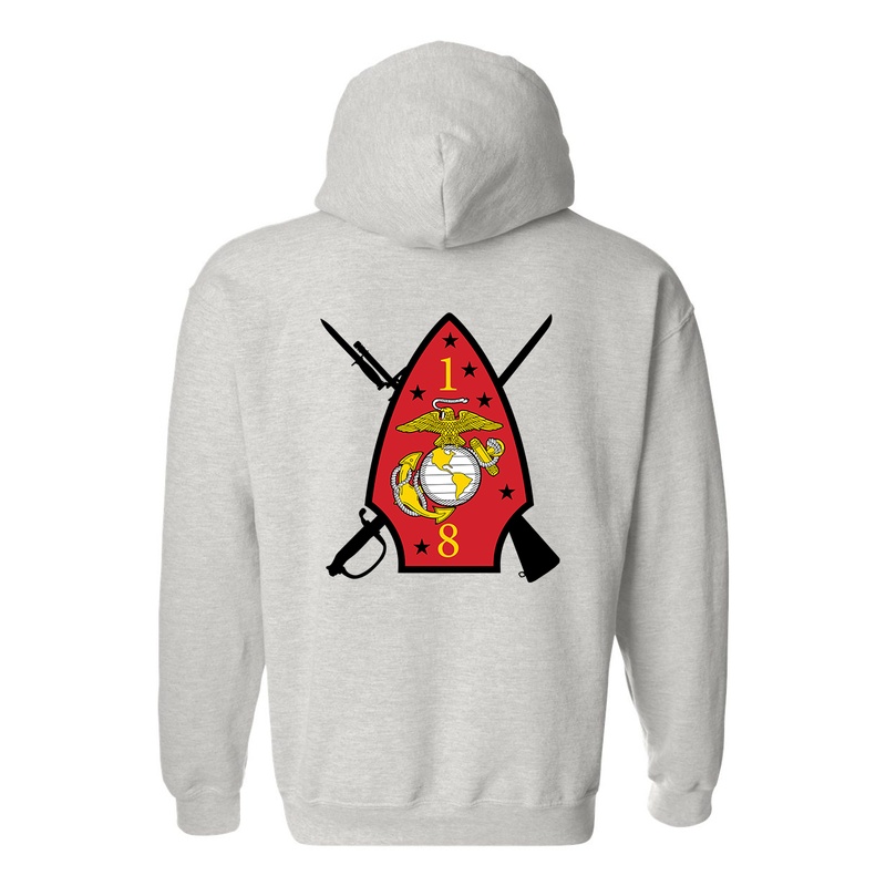 Load image into Gallery viewer, 1st Battalion 8th Marines Hoodie
