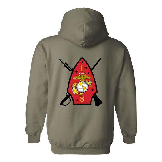 1st Battalion 8th Marines Hoodie