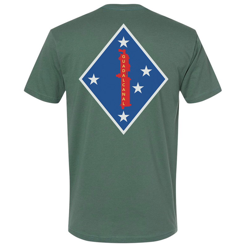 Load image into Gallery viewer, 1st Marine Division WWII Tribute Tee
