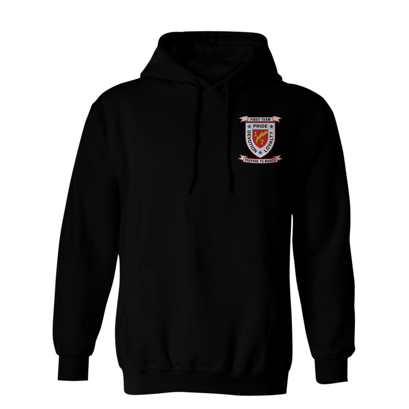 Load image into Gallery viewer, 1st Battalion 7th Marines Animal Company Hoodie
