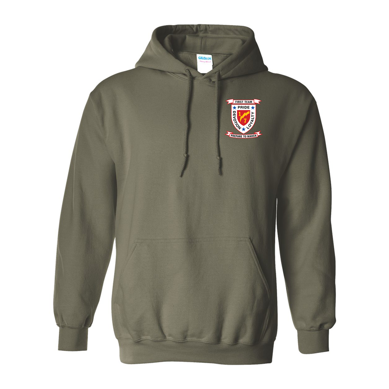 Load image into Gallery viewer, 1st Battalion 7th Marines OG Suicide Charley Hoodie
