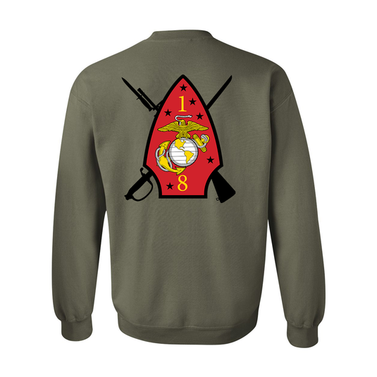 1st Battalion 8th Marines Sweatshirt