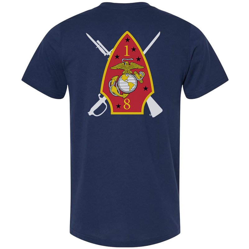 Load image into Gallery viewer, 1st Battalion 8th Marines Tee
