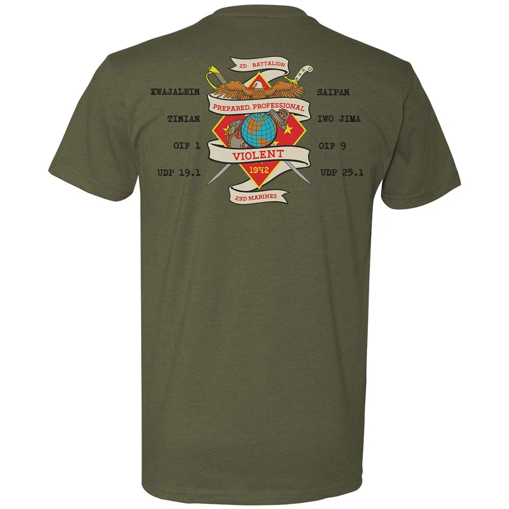 2d Battalion 23d Marines Deployment Tee