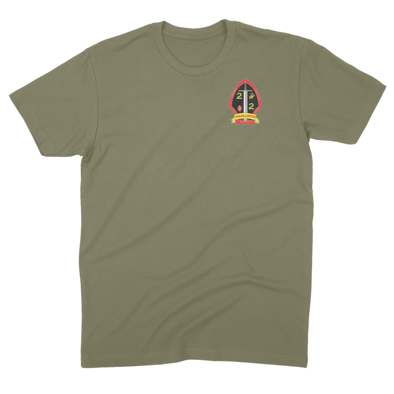 Load image into Gallery viewer, 2d Battalion 2d Marines Golf Company Tee
