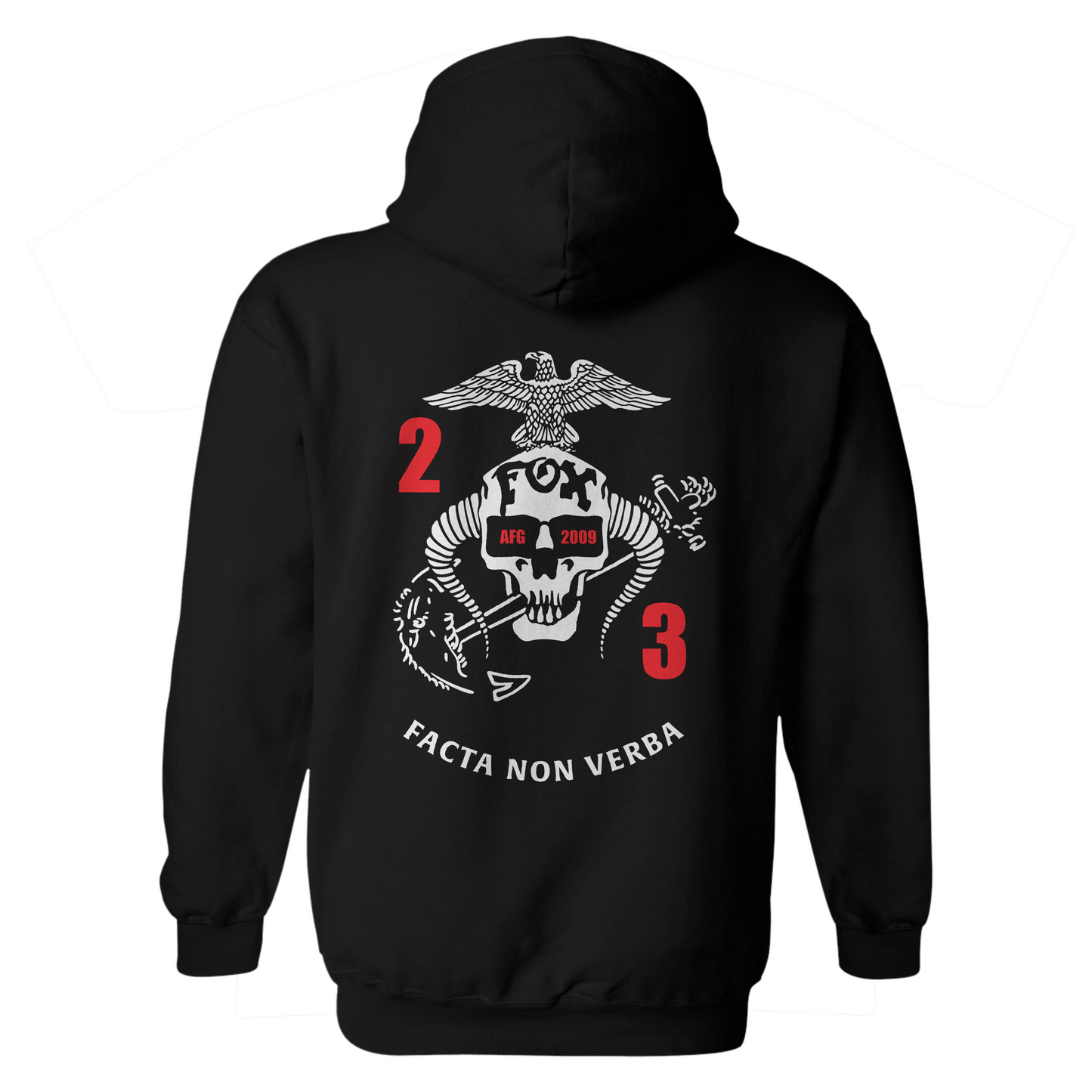 2/3 Fox Afghan 2009 Deployment Hoodie