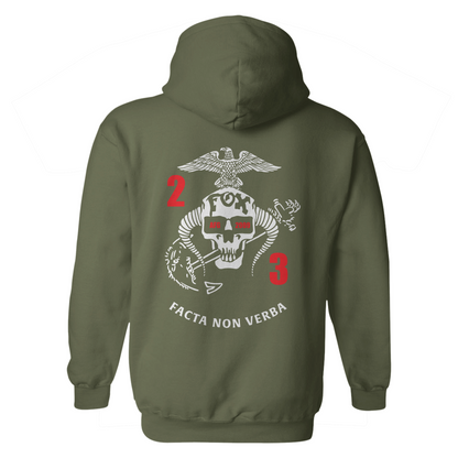 2/3 Fox Afghan 2009 Deployment Hoodie