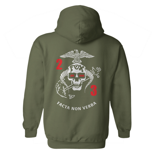 2/3 Fox Afghan 2009 Deployment Hoodie