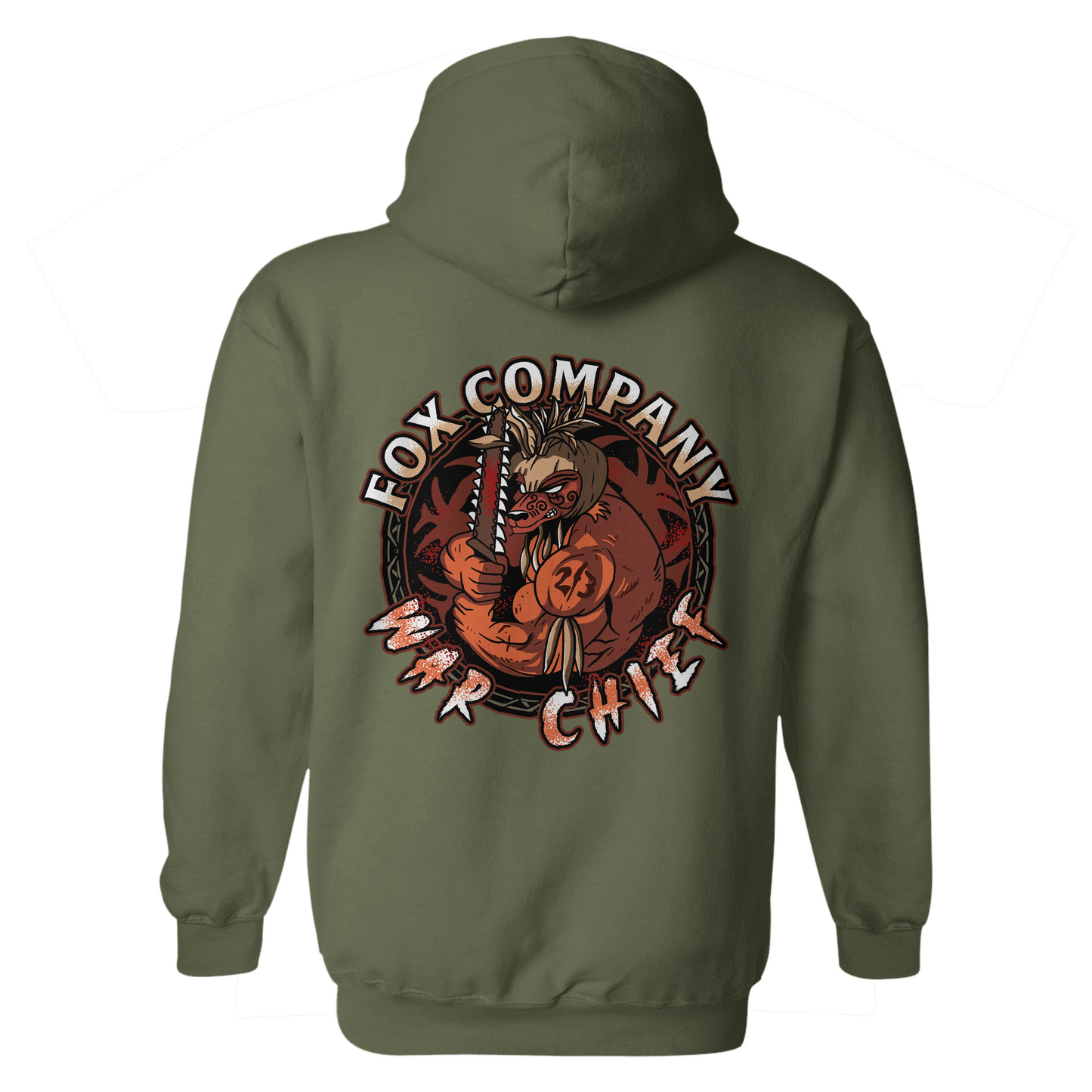 2/3 Fox "War Chief" Hoodie