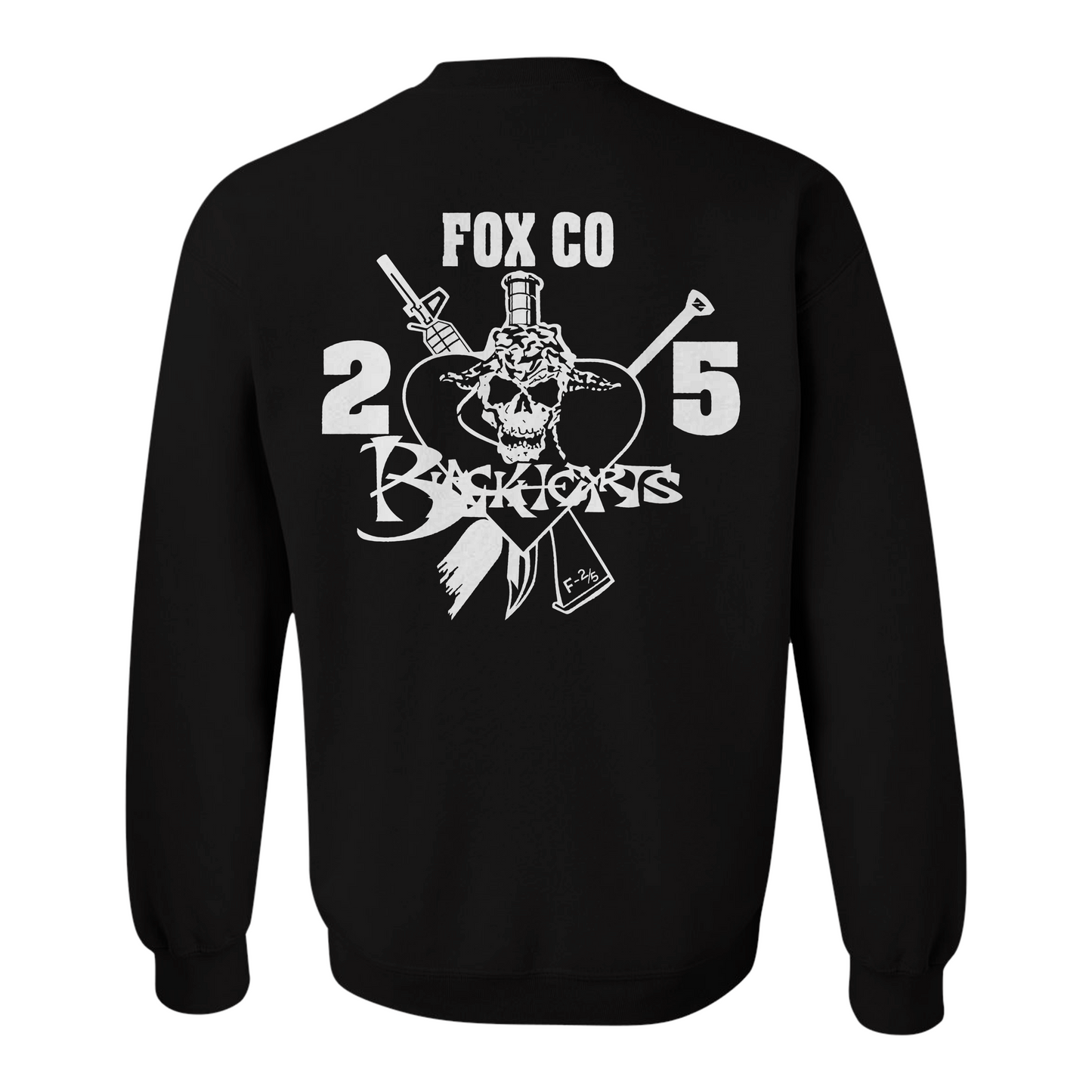 2/5 Fox "Blackhearts" Sweatshirt