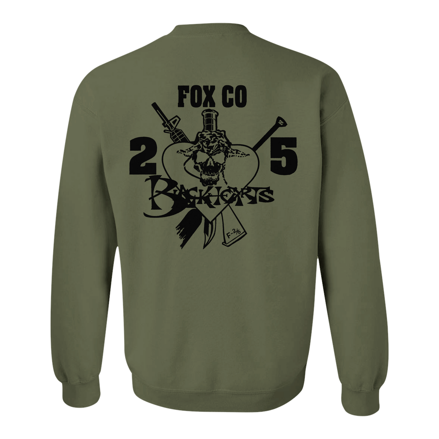 2/5 Fox "Blackhearts" Sweatshirt