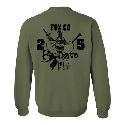 2/5 Fox "Blackhearts" Sweatshirt