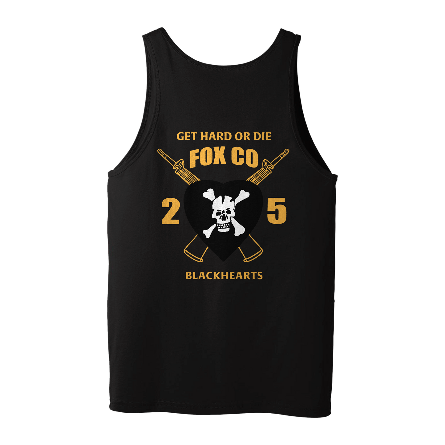 2/5 Fox Blackhearts "Get Hard or Die" Tank