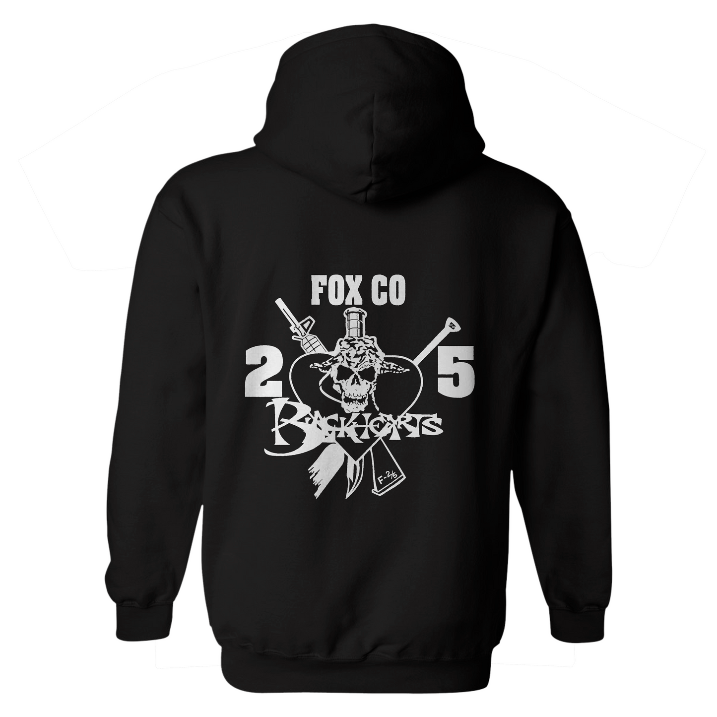 2/5 Fox "Blackhearts" Hoodie