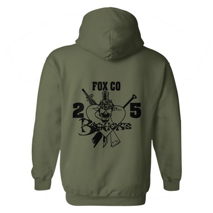 2/5 Fox "Blackhearts" Hoodie