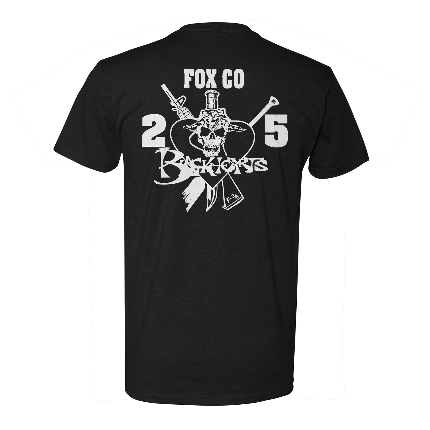 2/5 Fox "Blackhearts" Tee