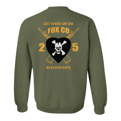 2/5 Fox Blackhearts "Get Hard or Die" Sweatshirt