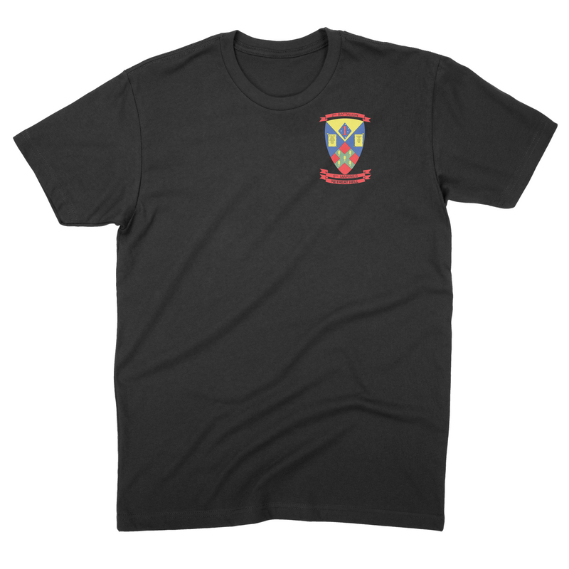 Load image into Gallery viewer, 2d Battalion 5th Marines Fox &quot;Blackhearts&quot; Tee
