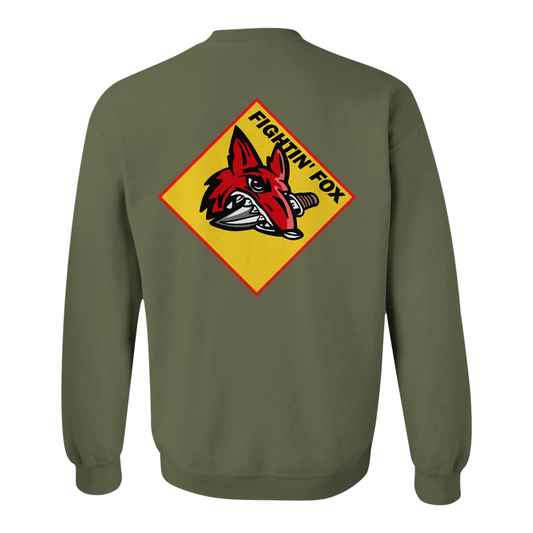 2d Battalion 6th Marines Fightin' Fox Sweatshirt