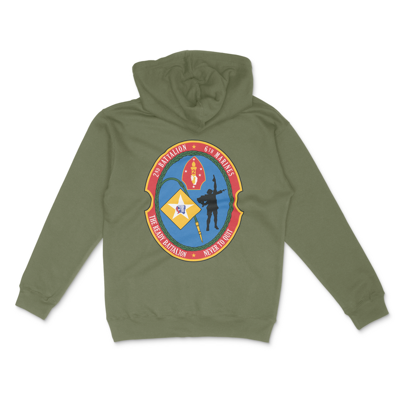 Load image into Gallery viewer, 2d Battalion 6th Marines Hoodie
