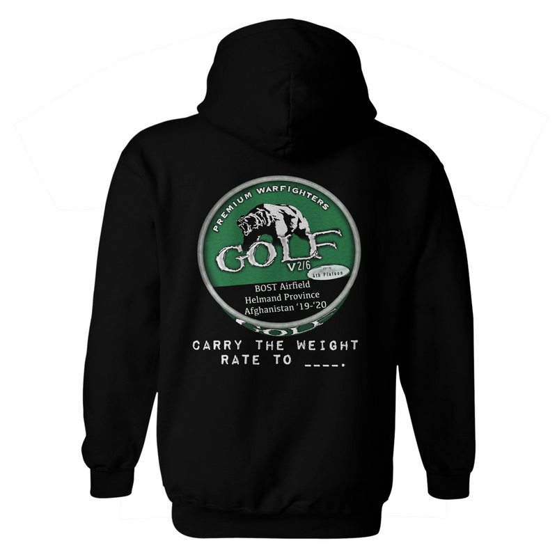 Load image into Gallery viewer, 2/6 Golf 4th Platoon Deployment Hoodie
