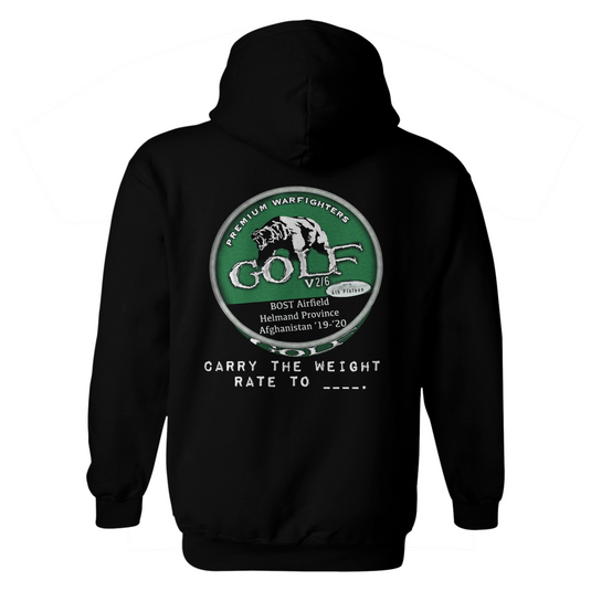 2/6 Golf 4th Platoon Deployment Hoodie