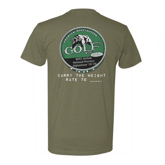 2/6 Golf 4th Platoon Deployment Tee