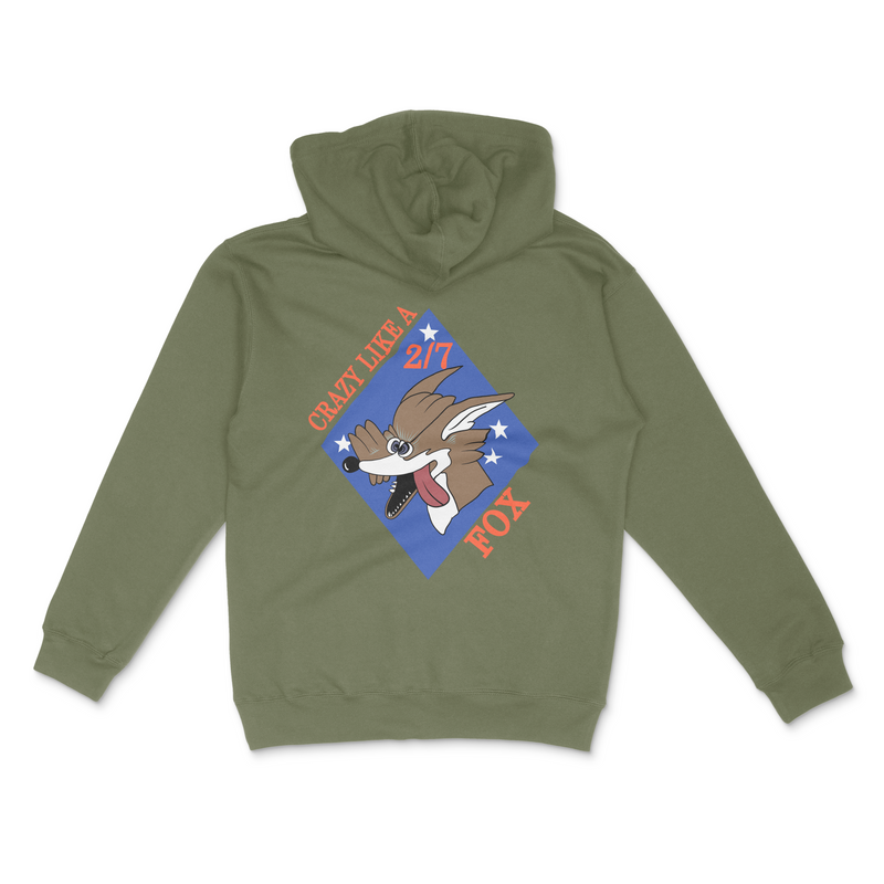 Hoodie Pull Space Fox 2d Battalion 7th Marines Fox Company Hoodie