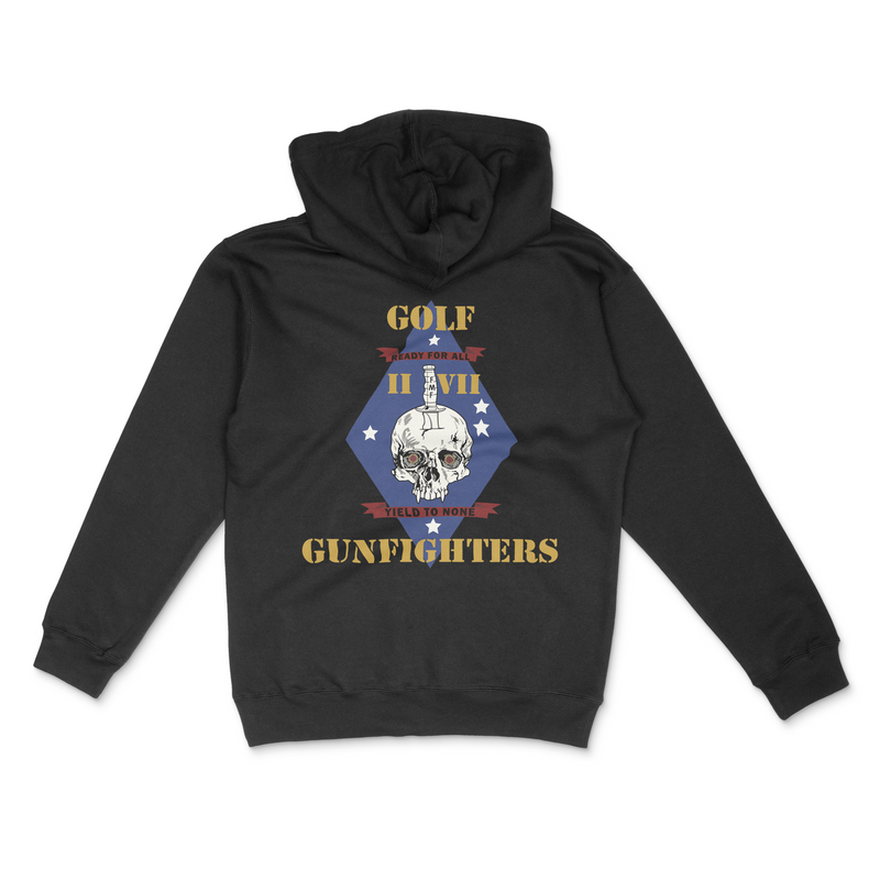 Load image into Gallery viewer, 2d Battalion 7th Marines Golf &quot;Gunfighters&quot; Hoodie
