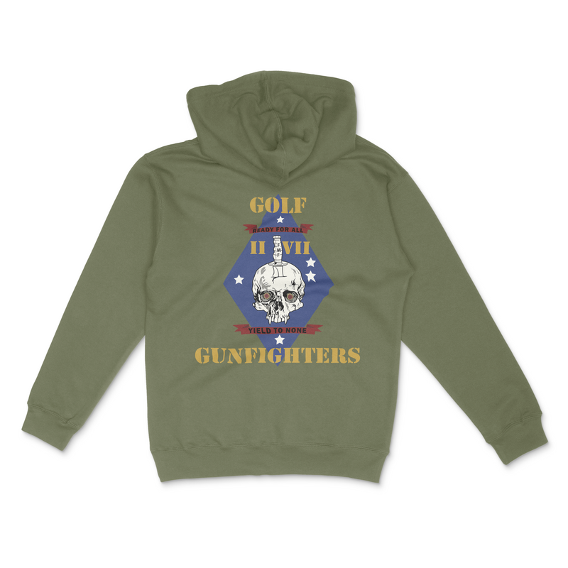 Load image into Gallery viewer, 2d Battalion 7th Marines Golf &quot;Gunfighters&quot; Hoodie
