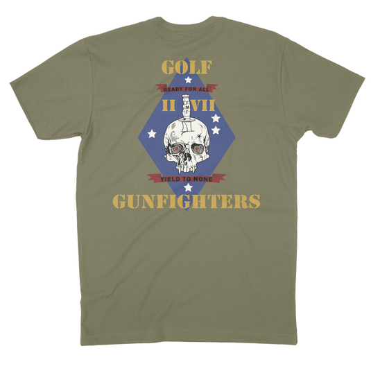 2d Battalion 7th Marines Golf "Gunfighters" Tee