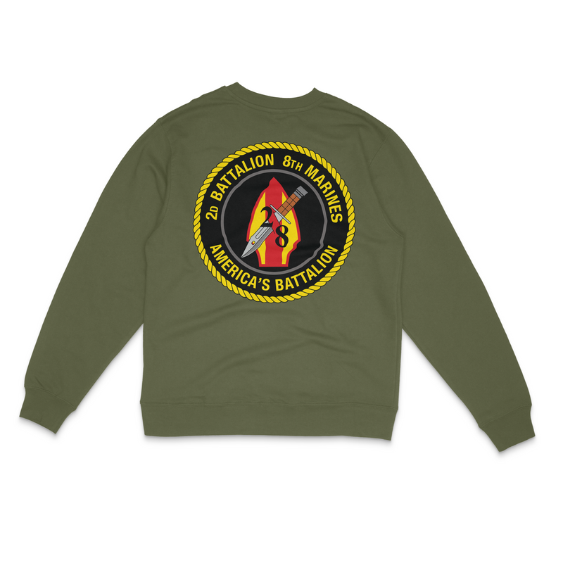 Load image into Gallery viewer, 2d Battalion 8th Marines Sweatshirt
